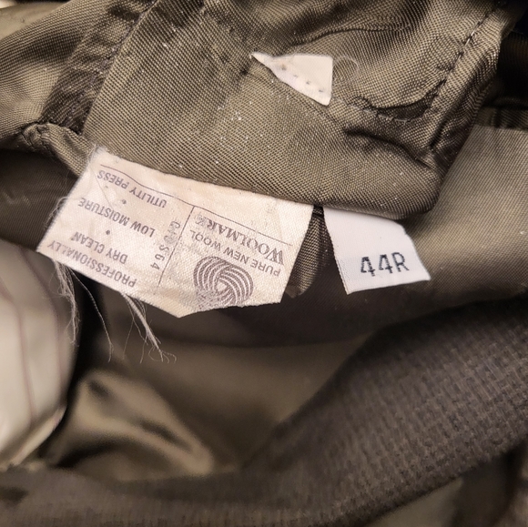 Vtg Tommy Hilfiger Wool Blazer Men's Sz 44R Preppy Academia Made In USA Office - Picture 6 of 8